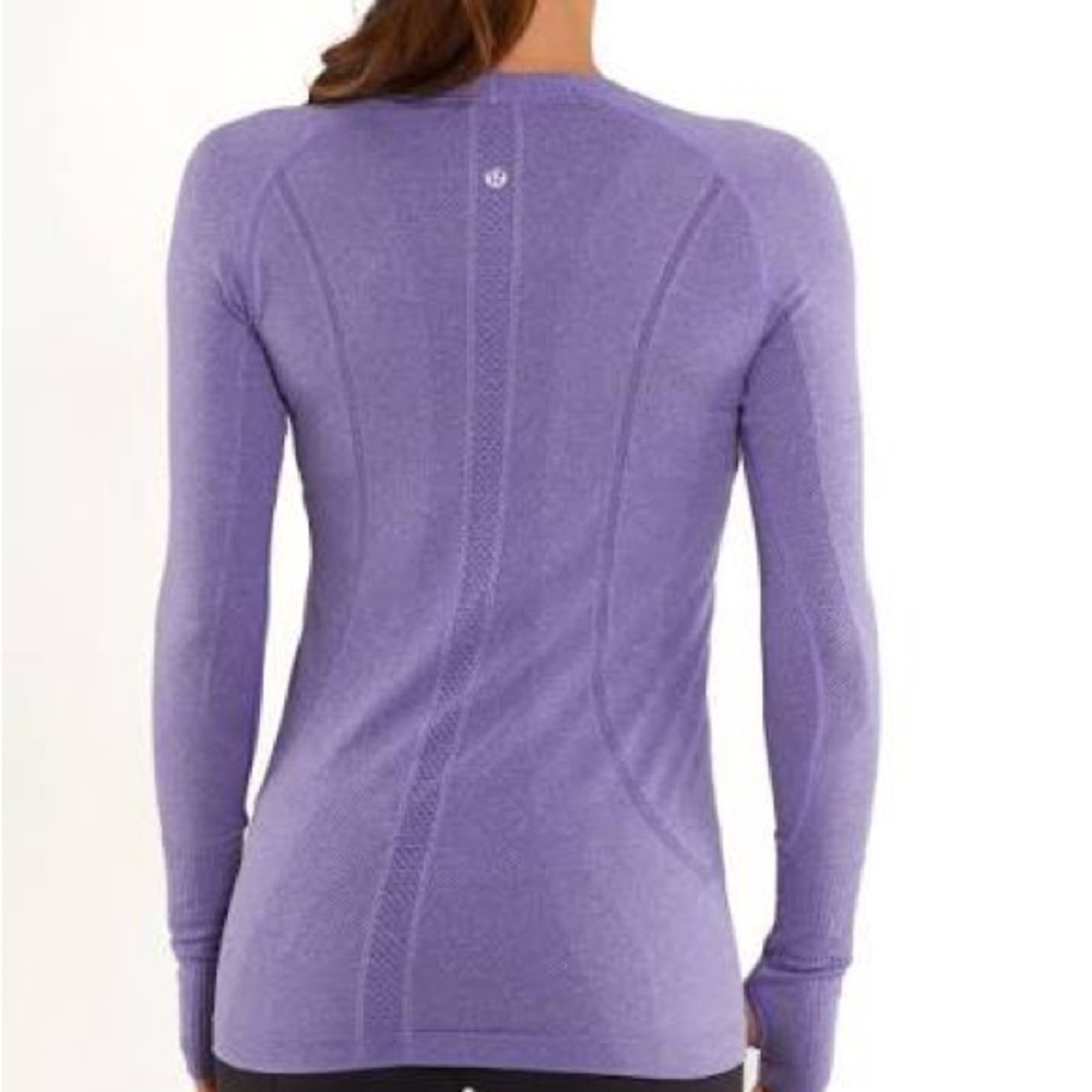 lululemon athletica Lavender Long Sleeve Top